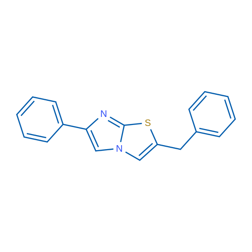 2-Benzyl-6-phenylimidazo[2,1-b]thiazole 1g