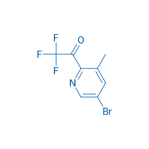 1-(5-Bromo-3-methylpyridin-2-yl)-2,2,2-trifluoroethan-1-one 250mg