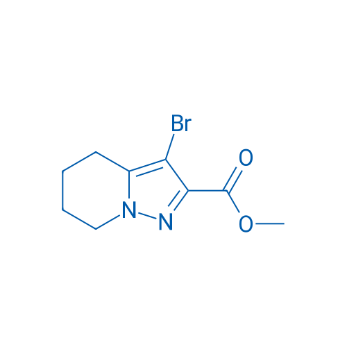 Methyl 3-bromo-4,5,6,7-tetrahydropyrazolo[1,5-a]pyridine-2-carboxylate 250mg