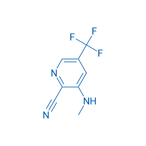 3-(Methylamino)-5-(trifluoromethyl)picolinonitrile 1g