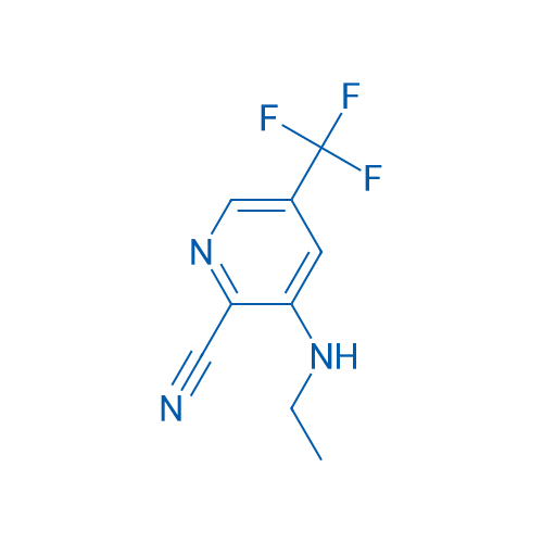 3-(Ethylamino)-5-(trifluoromethyl)picolinonitrile 1g