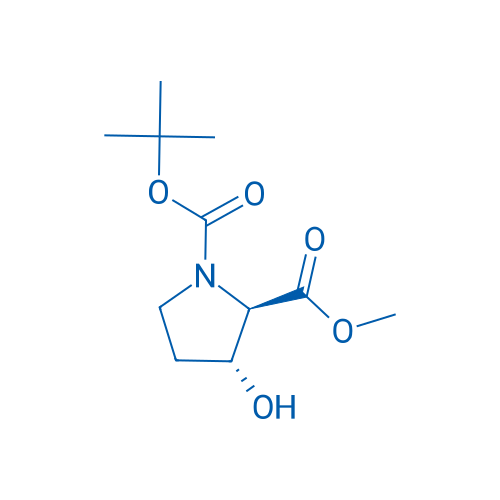 rel-1-(tert-Butyl) 2-methyl (2R,3R)-3-hydroxypyrrolidine-1,2-dicarboxylate 250mg