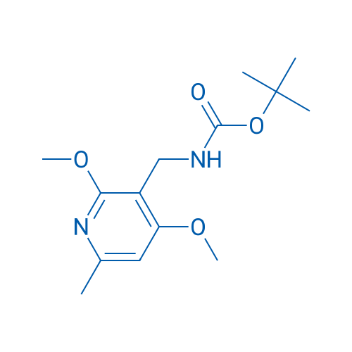 tert-Butyl ((2,4-dimethoxy-6-methylpyridin-3-yl)methyl)carbamate 250mg