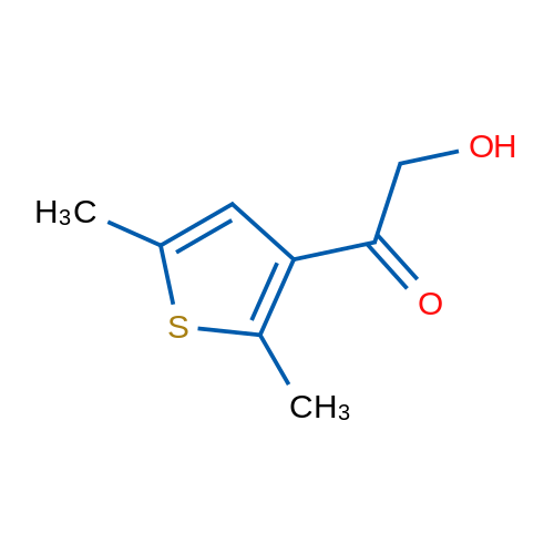 1-(2,5-Dimethylthiophen-3-yl)-2-hydroxyethan-1-one 1g