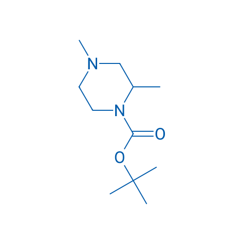 tert-Butyl 2,4-dimethylpiperazine-1-carboxylate 250mg