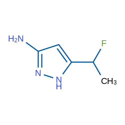 5-(1-Fluoroethyl)-1H-pyrazol-3-amine 5g