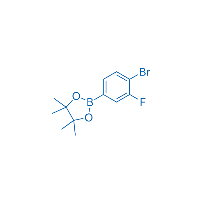 2-(4-Bromo-3-fluorophenyl)-4,4,5,5-tetramethyl-1,3,2-dioxaborolane 250mg
