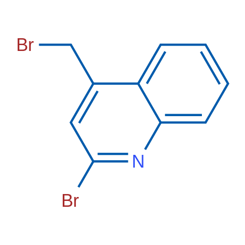 2-Bromo-4-(bromomethyl)quinoline 100mg