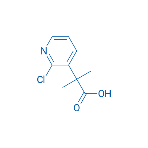 2-(2-Chloropyridin-3-yl)-2-methylpropanoic acid 100mg