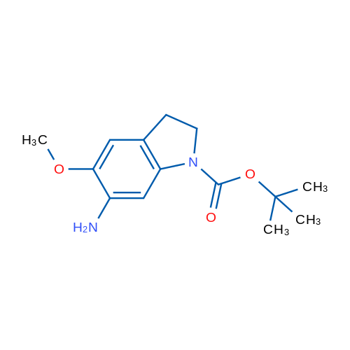 tert-Butyl 6-amino-5-methoxyindoline-1-carboxylate 1g