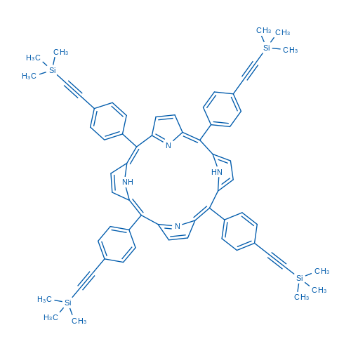 5,10,15,20-Tetrakis[4-[2-(trimethylsilyl)ethynyl]phenyl]-21H,23H-porphine 50mg