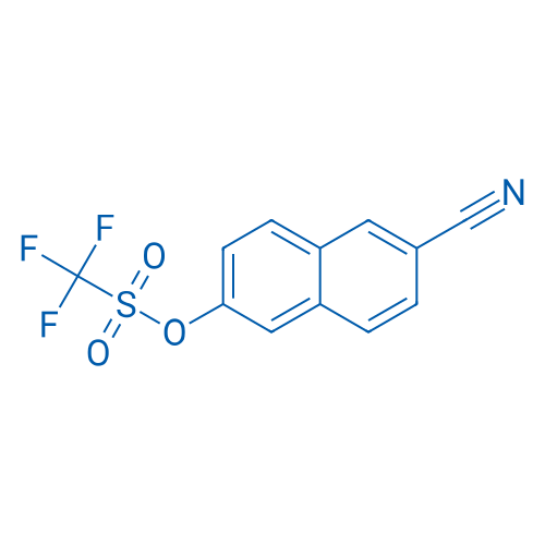 6-Cyano-2-naphthyl trifluoromethanesulfonate 250mg