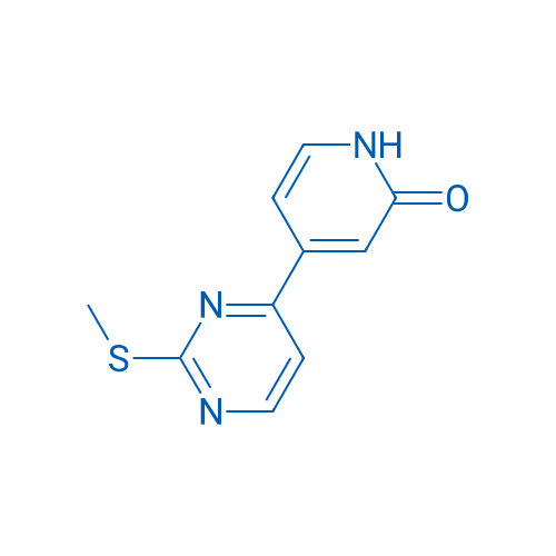 4-(2-(Methylthio)pyrimidin-4-yl)pyridin-2(1H)-one 250mg