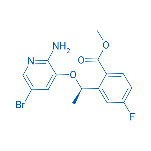(R)-Methyl 2-(1-((2-amino-5-bromopyridin-3-yl)oxy)ethyl)-4-fluorobenzoate 1g