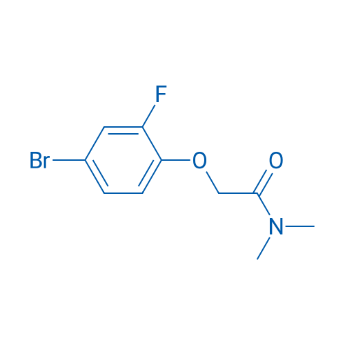 2-(4-Bromo-2-fluorophenoxy)-N,N-dimethylacetamide 1g