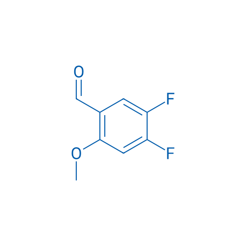 4,5-Difluoro-2-methoxybenzaldehyde 1g