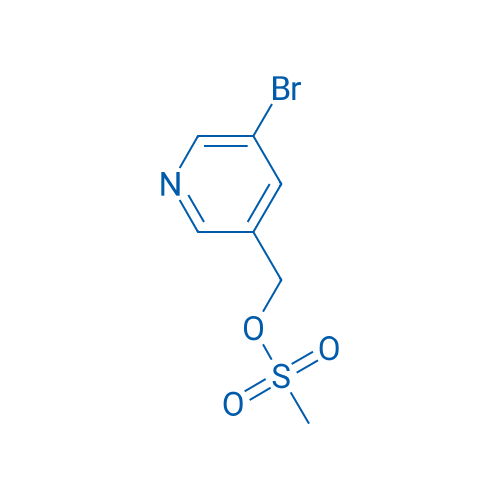 (5-Bromopyridin-3-yl)methyl methanesulfonate 1g