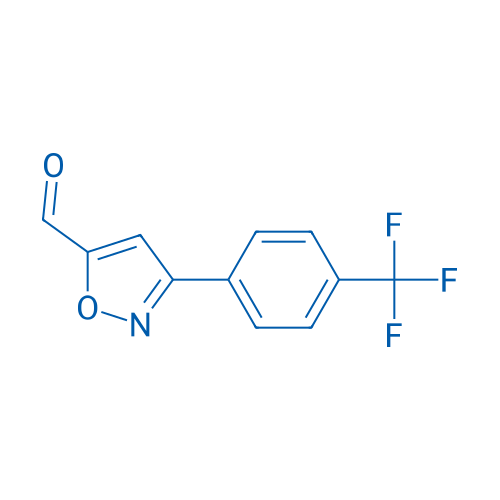 3-(4-(Trifluoromethyl)phenyl)isoxazole-5-carbaldehyde 1g