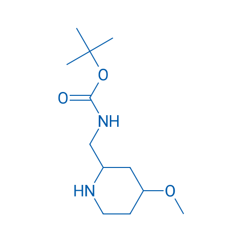 tert-Butyl N-[(4-methoxypiperidin-2-yl)methyl]carbamate 1g