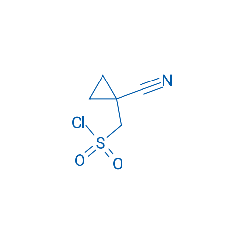 (1-Cyanocyclopropyl)methanesulfonyl chloride 100mg