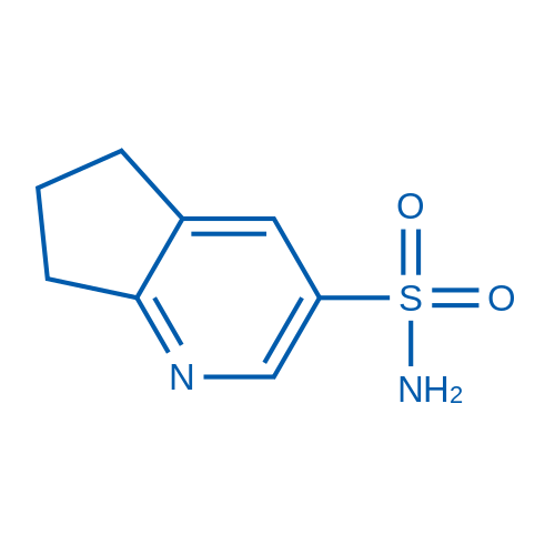 5H,6H,7H-Cyclopenta[b]pyridine-3-sulfonamide 100mg