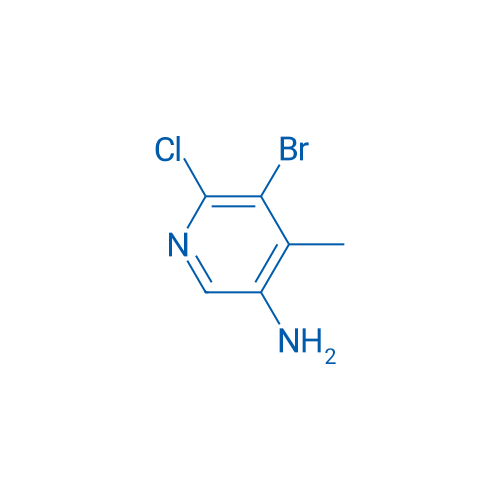 5-Bromo-6-chloro-4-methylpyridin-3-amine 100mg