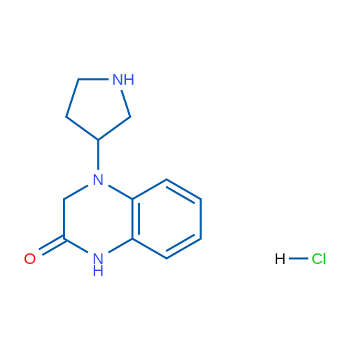 4-(Pyrrolidin-3-yl)-3,4-dihydroquinoxalin-2(1H)-one hydrochloride 1g
