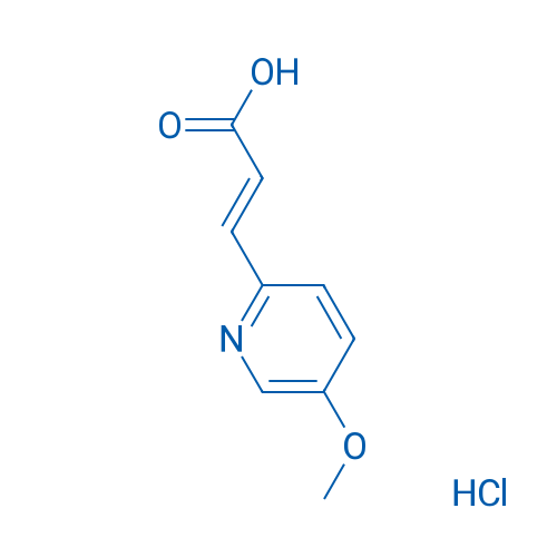 3-(5-Methoxypyridin-2-yl)prop-2-enoic acid hydrochloride 1g