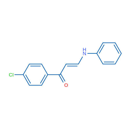 (2E)-1-(4-Chlorophenyl)-3-(phenylamino)prop-2-en-1-one 1g