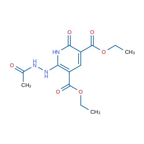 3,5-Diethyl 6-acetohydrazido-2-oxo-1,2-dihydropyridine-3,5-dicarboxylate 1g