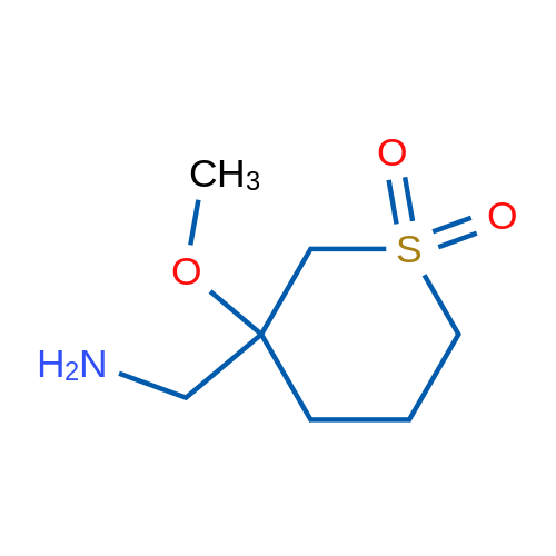 3-(Aminomethyl)-3-methoxytetrahydro-2H-thiopyran 1,1-dioxide 1g