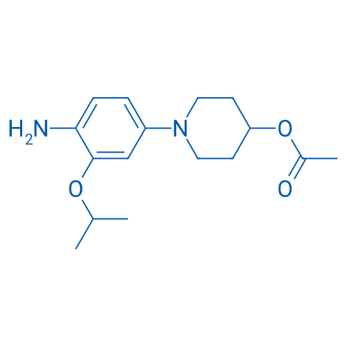 1-(4-AMINO-3-ISOPROPOXYPHENYL)PIPERIDIN-4-YL ACETATE 250mg