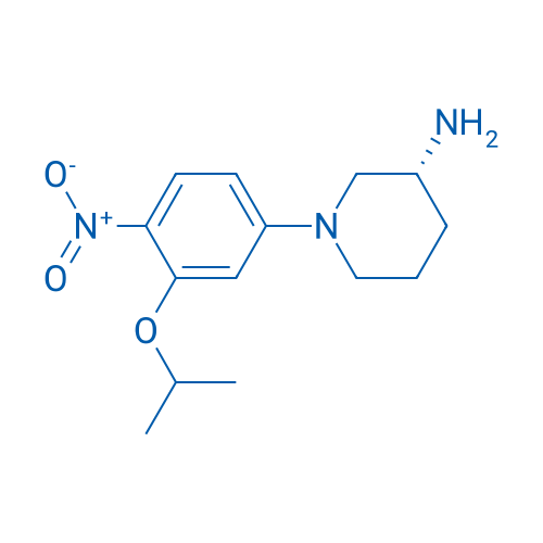 (R)-1-(3-ISOPROPOXY-4-NITROPHENYL)PIPERIDIN-3-AMINE 1g