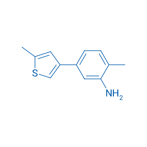 2-Methyl-5-(5-methylthiophen-3-yl)aniline 1g