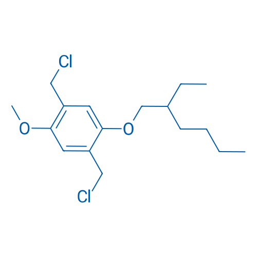 1,4-Bis(chloromethyl)-2-((2-ethylhexyl)oxy)-5-methoxybenzene 250mg