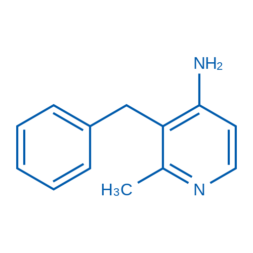 3-Benzyl-2-methylpyridin-4-amine 250mg