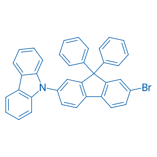 9-(7-Bromo-9,9-diphenyl-9H-fluoren-2-yl)-9H-carbazole 250mg