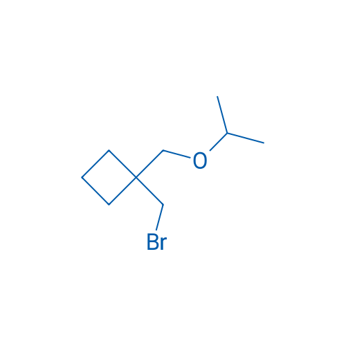 1-(Bromomethyl)-1-[(propan-2-yloxy)methyl]cyclobutane 1g