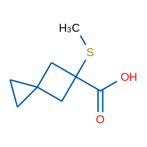 5-(Methylsulfanyl)spiro[2.3]hexane-5-carboxylic acid 1g
