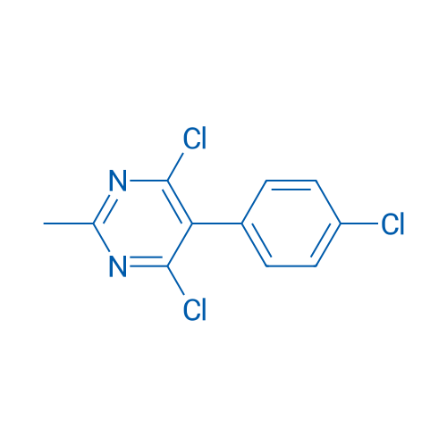 4,6-Dichloro-5-(4-chlorophenyl)-2-methylpyrimidine 1g