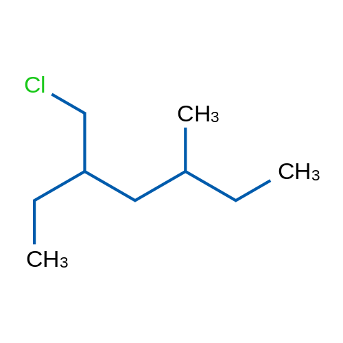 3-(Chloromethyl)-5-methylheptane 1g