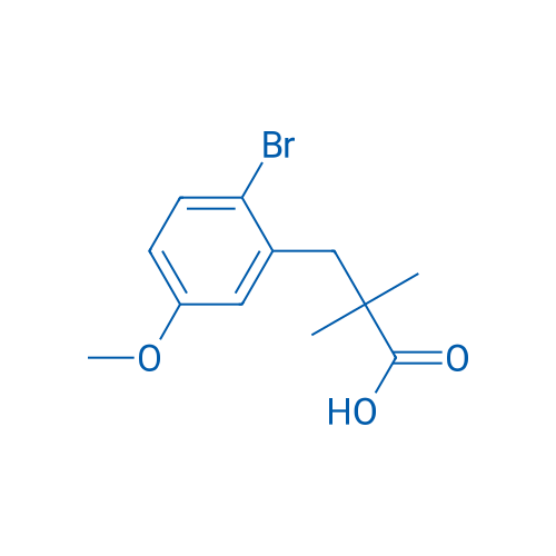 3-(2-Bromo-5-methoxyphenyl)-2,2-dimethylpropanoic acid 1g