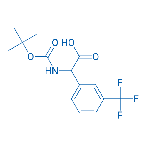 N-Boc-2-(3-trifluoromethylphenyl)-DL-glycine 250mg