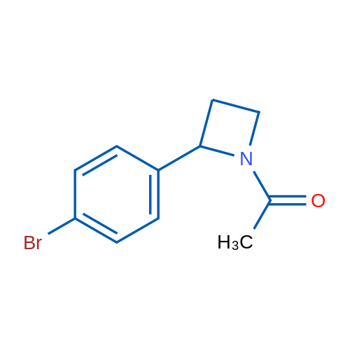 1-(2-(4-Bromophenyl)azetidin-1-yl)ethanone 1g