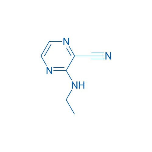 3-(Ethylamino)pyrazine-2-carbonitrile 1g