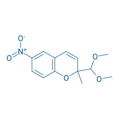 2-(Dimethoxymethyl)-2-methyl-6-nitro-2H-chromene 1g