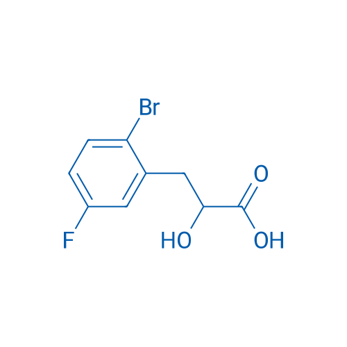 3-(2-Bromo-5-fluorophenyl)-2-hydroxypropanoic acid 1g