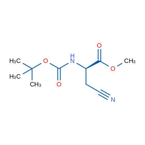 (R)-Methyl 2-((tert-butoxycarbonyl)amino)-3-cyanopropanoate 1g