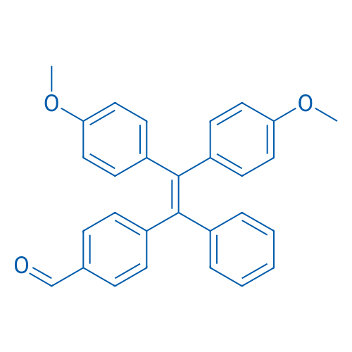 4-(2,2-Bis(4-methoxyphenyl)-1-phenylvinyl)benzaldehyde 100mg