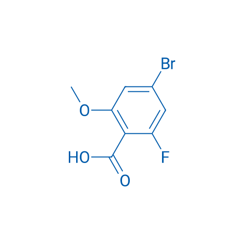 4-Bromo-2-fluoro-6-methoxybenzoic acid 1g